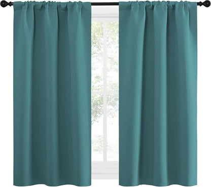 NICETOWN Kitchen Curtains Blackout Drapes & Curtains, Energy Smart Window - Image 2
