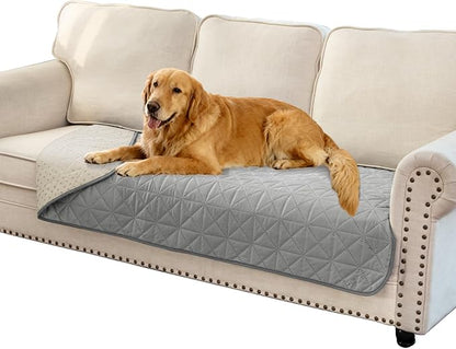 Ameritex Sofa Cover Waterproof for Seats Couch Cover for Dogs Pet Couch Cover - Image 5