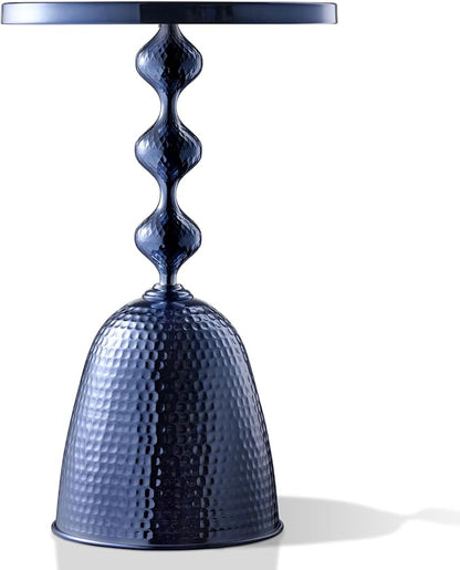 Homes: Inside + Out Halric Modern 25" Tall Round End Table by HOMESInsideOut