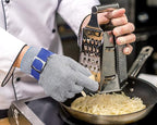 Schwer ANSI A9 Cut Resistant Glove, Food Grade Stainless Steel wire Mesh Metal Gloves, Knife Cutting Gloves for kitchen Mandoline Slicing Butcher Meat Cutting Oyster Shucking Fish Fillet（M, 1 PCS）