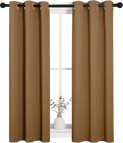 NICETOWN Sleek Blackout Curtains 40 inches Length - Image 2
