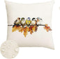 RABUSOFA Fall Outdoor Pillow Covers 18x18 Inch Waterproof Outdoor Thanksgiving by RABUSOFA