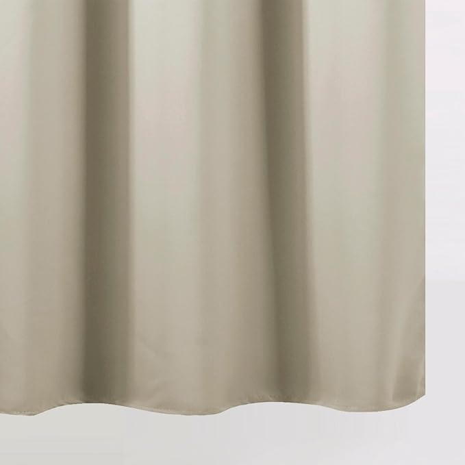 Light Beige Blackout Curtains 34 x 84 Inch Length/Set of 2 Curtain - Image 8