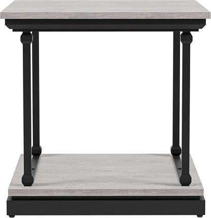 24/7 Shop at Home Ambridge Transitional Multi-Storage Wood 3-Piece Coffee Table - Image 11