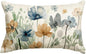 AVOIN colorlife Chinoiserie Poppy Flowers Throw Pillow Cover 12x20 Inch | Light by AVOINcolorlife