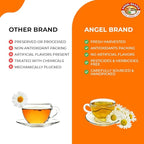 Angel Brand Chamomile Tea Bags 20 – Pack of 3 – Chamomile Flower Tea for Relaxation &