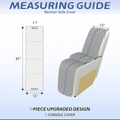Arfntevss Recliner Sectional Couch Covers 1OO% Waterproof L Shape Sofa Cover - Image 2