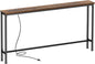SUPERJARE 51.2 Inch Sofa Table by SUPERJARE