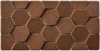 C-CO 6 in 1 Silicone Break Apart Chocolate Bar Mold, Silicone Molds for Wax Melts Non Stick Homemade Protein and Energy Bar Mould, Pack of 2