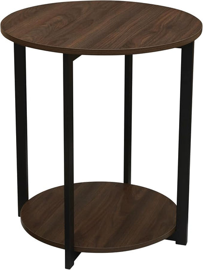 Household Essentials Jamestown Round Side End Table by HouseholdEssentials