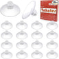 20-Pack Transparent Anti-Collision Suction Cups, 30mm/0.7" Mark-Free Design by Brandflagship