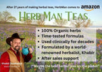 BLADDER CONTROL TEA - Herbal Blend for Nighttime Comfort & Fewer Bathroom Trips — by Master Herbalist Khabir — Organic, Non-GMO, No Additives
