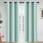 Yakamok Room Darkening Curtains 42x84 inch Length Aqua-Living Room | 2 panels by Yakamok