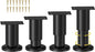 Wlrrcwdttc 4 Pcs Metal Adjustable Furniture Legs 3.15-4.72 inch, Adjustable by Wlrrcwdttc