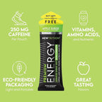 NewTrition® Extra Strength Energy Shots, 250mg Caffeine Energy Shots with Vitamin B & Amino Acids, Sugar-Free Vitamin Energy Shot, 1.7 fl oz (Pack of 24, Apple Surge)