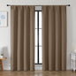 Simplebrand Ava Brown Blackout Curtains by Simplebrand