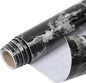 Arthome Black Marble Contact Paper, Peel and Stick Black Paper, Self Adhesive by ArthomeWALLDECOR