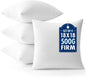 MIULEE 18x18 Throw Pillows Inserts 4 Pack, Decorative Pillows by MIULEE