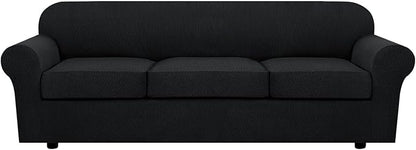 H.VERSAILTEX 4 Piece Stretch Sofa Covers by HVERSAILTEX