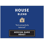 Community Coffee House Blend 72 Count Coffee Pods, Medium Dark Roast, Compatible with Keurig 2.0 K-Cup Brewers, 12 Count (Pack of 6)