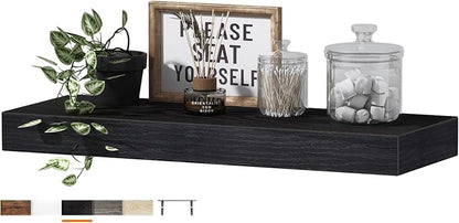 QEEIG Floating Shelf for Wall Bathroom Shelves Bedroom Kitchen Living Room - Image 9