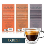 Artuzzi 120ct Espresso Pods For Nespresso Compatible Capsules Original Machines | Italian Coffee Variety - Ristretto Lungo Espresso Caramel Vanilla Chocolate | Aluminum & Recyclable