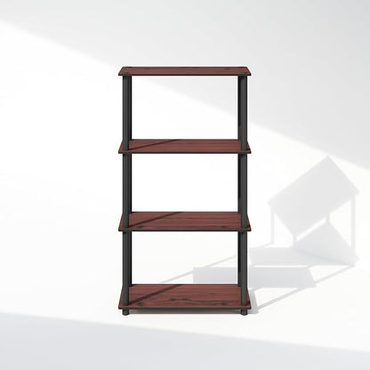 Furinno Turn-N-Tube Book Shelf, 4-Tier Bookshelf, Bookcase - Image 8