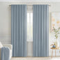 MIULEE Light Blue Back Tab Blackout Curtains 52x84 Inch Length 2 Panels Set | by MIULEE