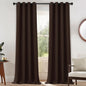 Yakamok Room Darkening Curtains 52x108 inch Chocolate Brown-Living Room | 2 by Yakamok