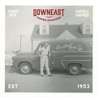 Downeast Coffee Roasters Whole Bean Coffee - 100% Colombian, Medium Roast, 100% Arabica Coffee - Dark Chocolate and Ripe Fruit Notes - Select Central and South American Highlands (2lb Bag)