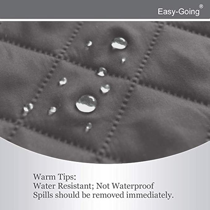Easy-Going Reversible Couch Cover, Recliner 19 in, Water Resistant Furniture Mat - Image 3