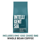 Intelligentsia Coffee, Medium Roast Whole Bean Coffee - Frequency Blend 12 Ounce Bag
