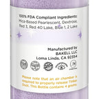 Bakell - Soft Purple Tinker Dust (4g, 1x Mini Spray Pump) Edible Glitter for Food, Desserts, and Beverages!
