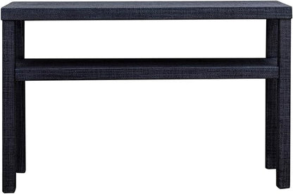 East at Main Indigo Road by Egypt Sherrod Gia Raffia Console Table - Image 5