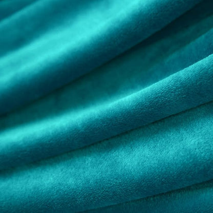 Bedsure GentleSoft Fleece Blanket Twin Size Teal - Image 11