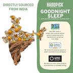HANDPICK, Good Night Tea Bags (100 Count) Night Time Herbal Tea | Caffeine Free | Floral Blend - Lavender, Chamomile, Peppermint | Natural Tea, Perfect for Bedtime