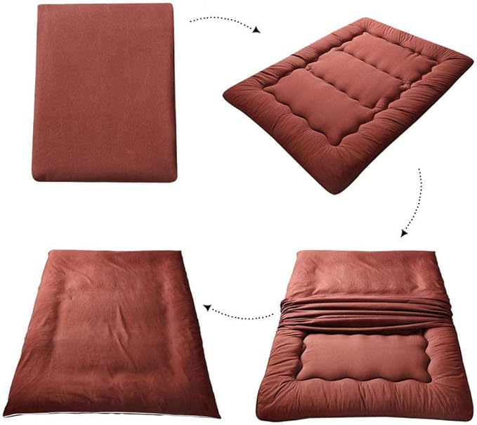 Japanese Shiki Futon Mattress Floor Mattress Thicken Tatami Mat Sleeping Pad - Image 5