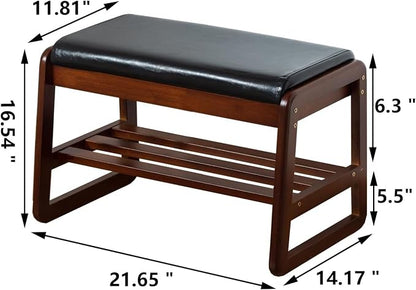 SOBIBO Shoe Bench with Storage - Image 2