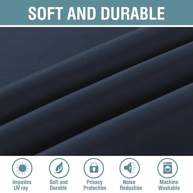H.VERSAILTEX Blackout Curtain for Living Room Thermal Insulated Window - Image 4