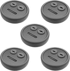 5 Pack Meat Thermometer Probe Grommet for Grills, Compatible with Weber 85037 Smokey Mountain Cookers, and Other Grill DIY Probes Port, Replacement Accessories