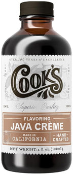 Cook's Java Creme Flavor 4 oz