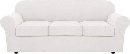 H.VERSAILTEX 4 Piece Stretch Sofa Covers by HVERSAILTEX