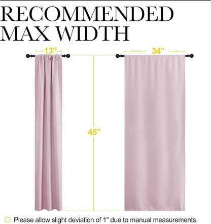 NICETOWN Kitchen Curtains Thermal Insulated Curtains & Drapes, Small Window - Image 7