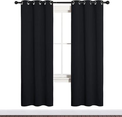 NICETOWN Bathroom Blackout Thermal Curtains and Drapes by NICETOWN