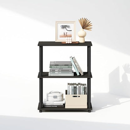 Furinno Turn-N-Tube Book Shelf, 3-Tier Bookshelf, Bookcase - Image 6