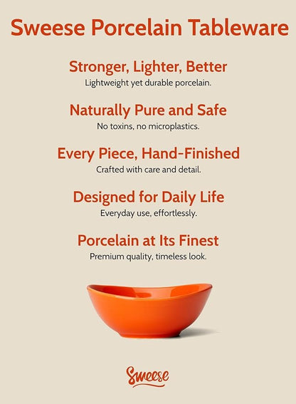 Sweese 4 oz Very Small Porcelain Bowls - Set of 6 Sauce, Salsa, Dipping, Ceramic Bowls for Condiments & Charcuterie - Rainbow Colored