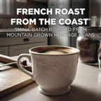 Maud's French Roast Coffee Pods, 100 ct, Dark Roast Coffee in Recyclable Single Serve Pods – 100% Arabica Coffee, Compatible with Keurig K Cups Maker