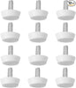 Antrader 12 Pcs M6×15mm Furniture Lvelers, M6 Thread Adjustable Levelers Screw by Antrader
