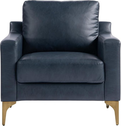 Serta Triton 33.5" Arm Chair, Transitional Modern, Dreamcoil Comfort, Metal Legs - Image 3
