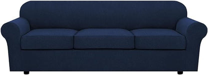 H.VERSAILTEX 4 Piece Stretch Sofa Covers by HVERSAILTEX